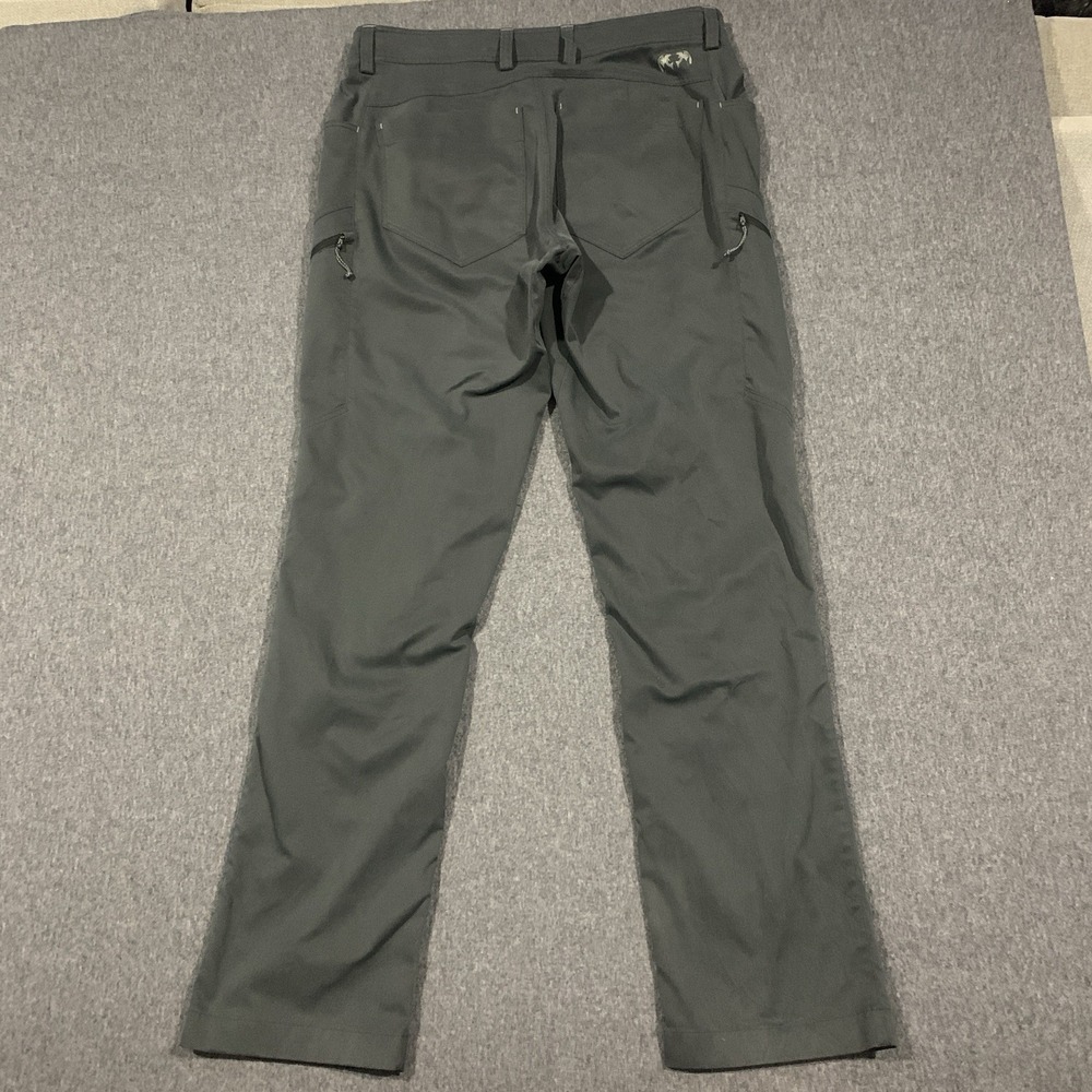 KUIU Sierra Pants Durable Stretch DWR Casual Hunting Hiking Gray Mens Size 34x33 - Picture 3 of 13